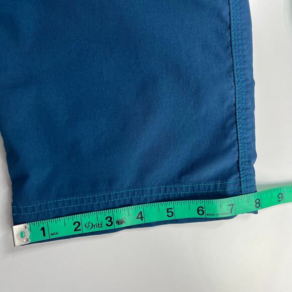 Title Nine Trail Mix Capri Pants Womens Sz 6 Blue Cargo Cropped‎ Hiking Outdoor - Picture 9 of 16